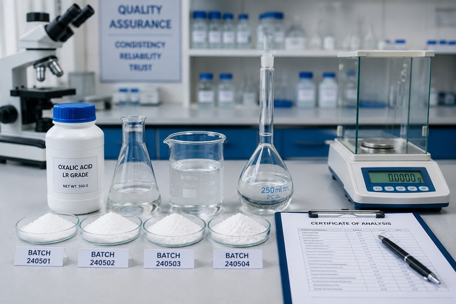 How     Chemical    Manufacturers Ensure Batch Consistency